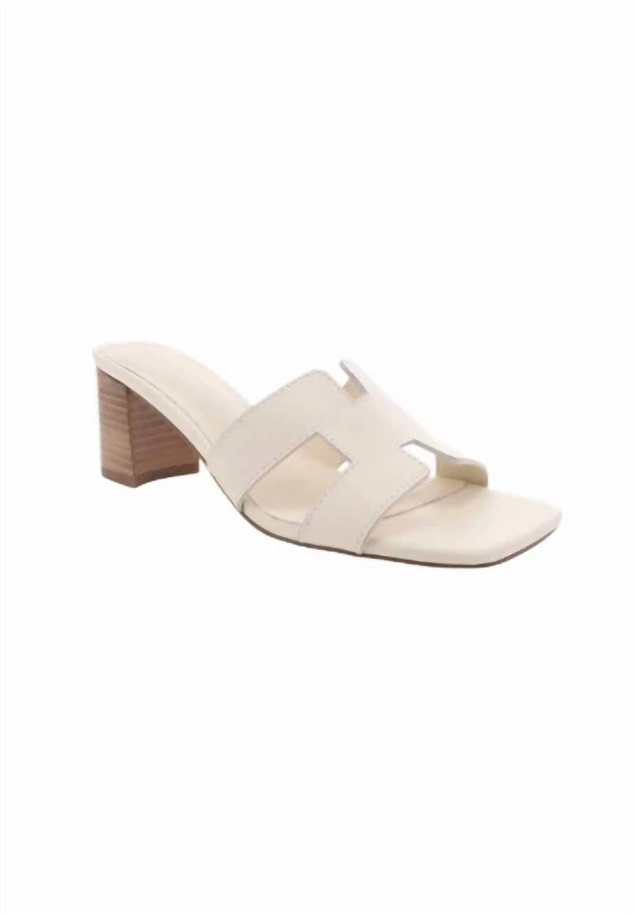 NEW BILLINI women's elcie block heel in bone
